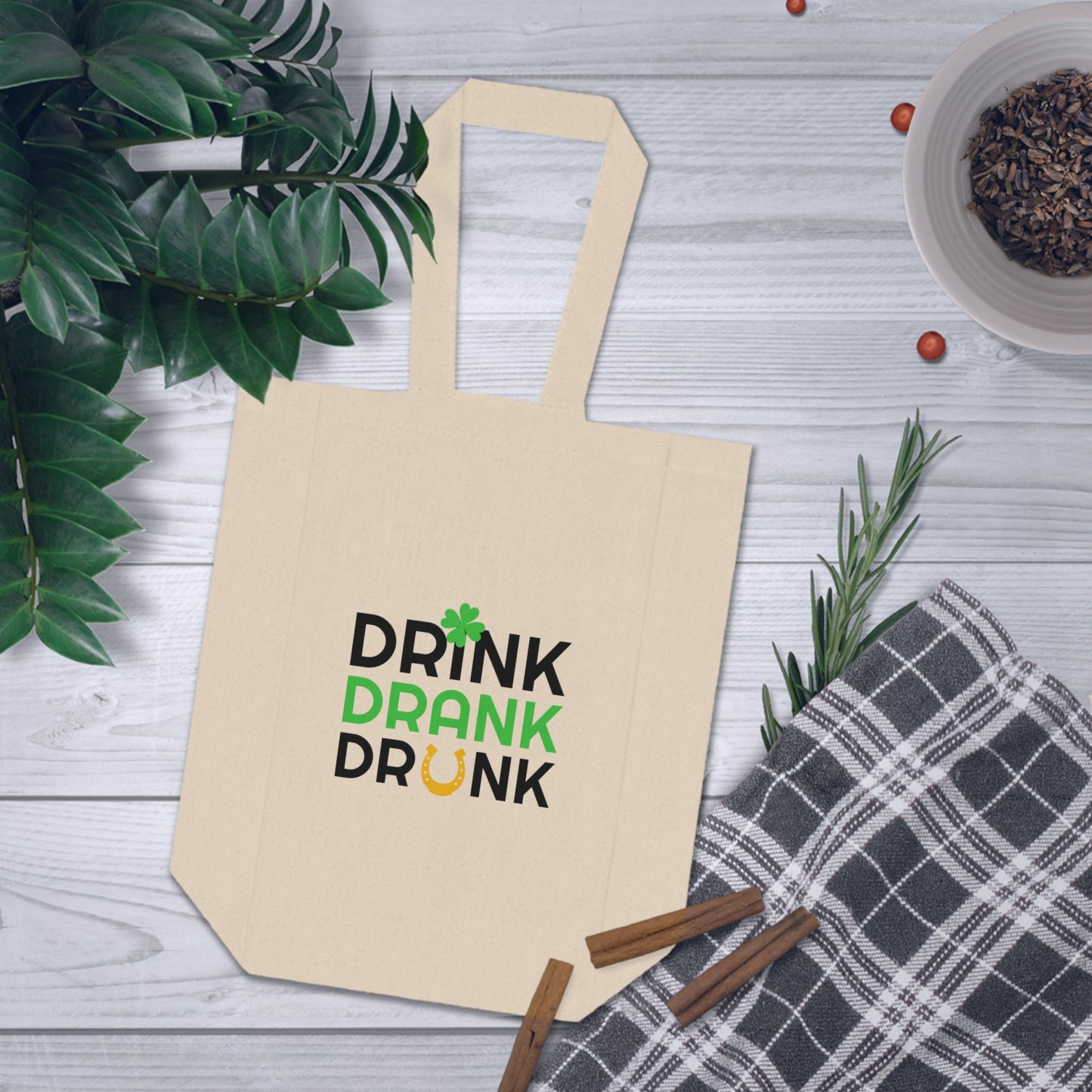 Funny Double Wine Tote Bag - Perfect for Wine Lovers & Celebrations