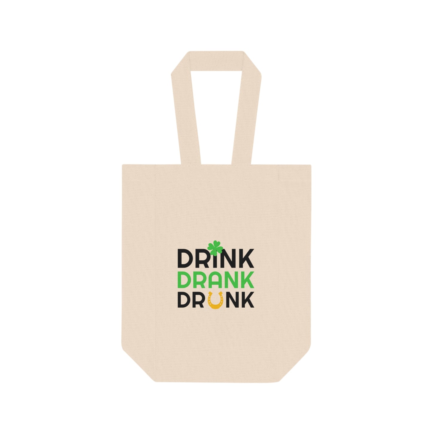 Funny Double Wine Tote Bag - Perfect for Wine Lovers & Celebrations