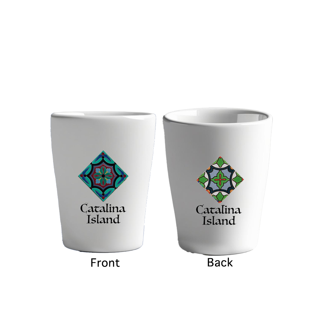 2oz Ceramic Shot Glass