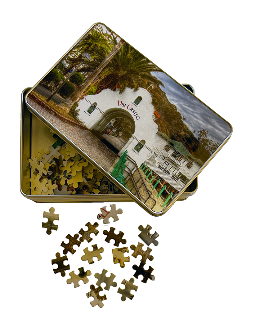 250 Pc Puzzle with Tin Box Keepsake