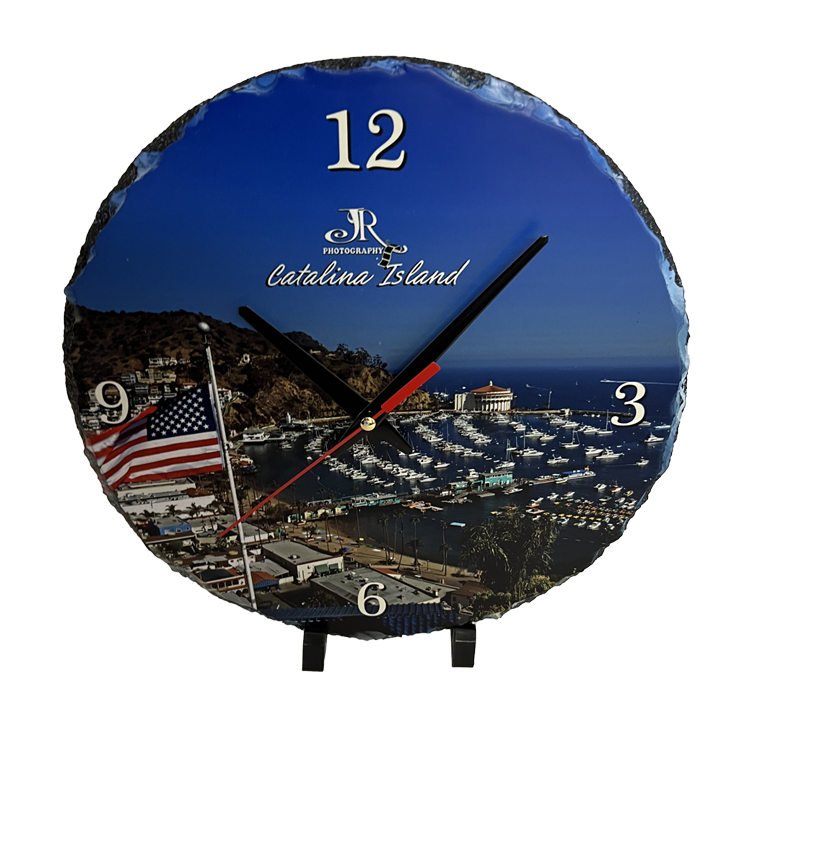 Slate Wall Clock