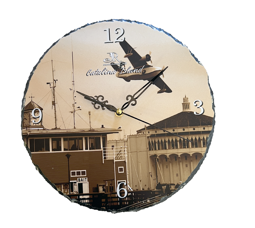 Slate Wall Clock