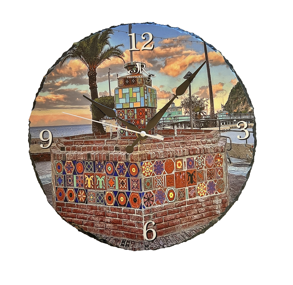 Slate Wall Clock