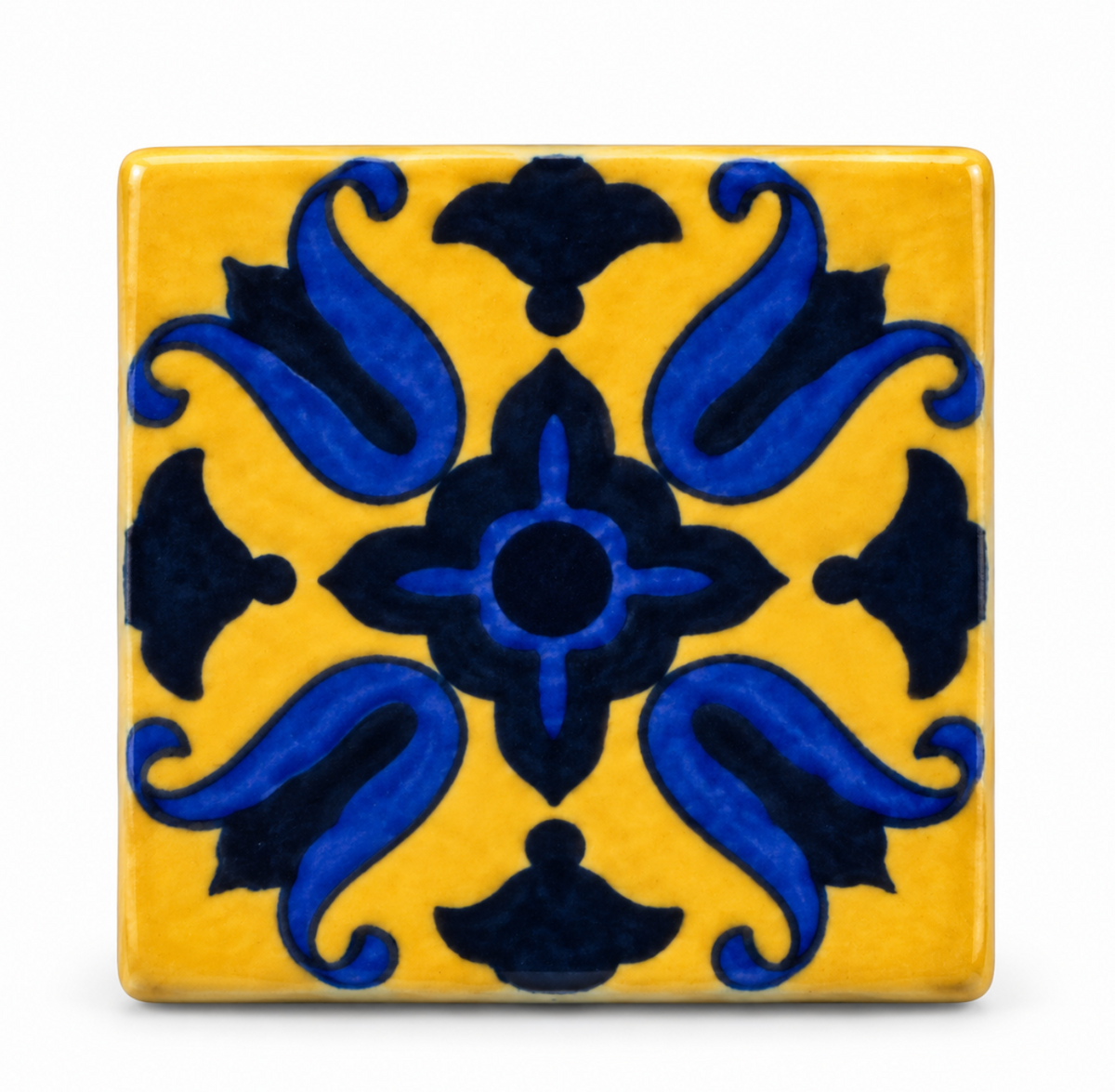 Art Deco Ceramic Tile Magnet