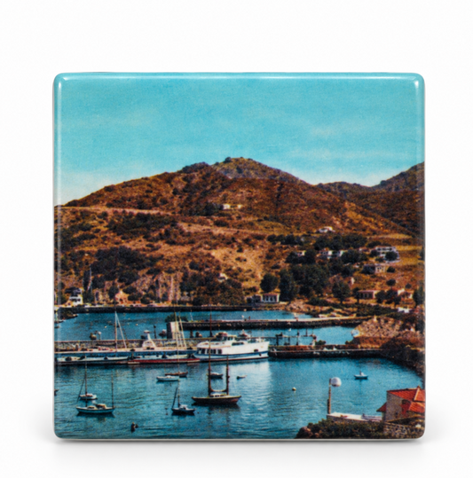 Vintage Ceramic Tile Magnet