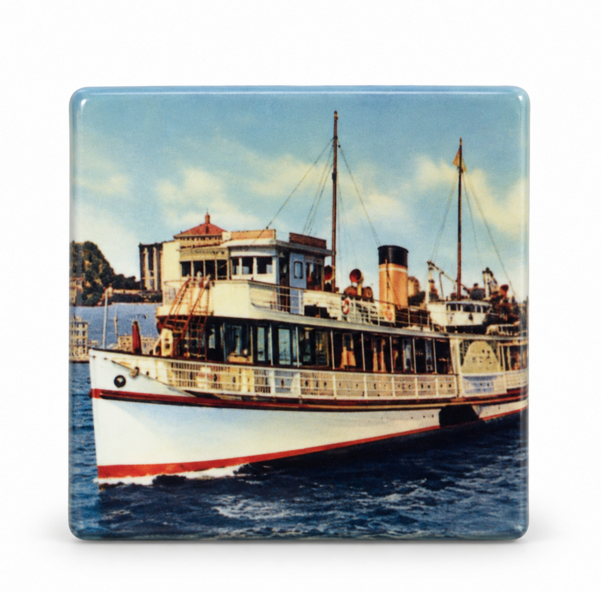 Vintage Ceramic Tile Magnet