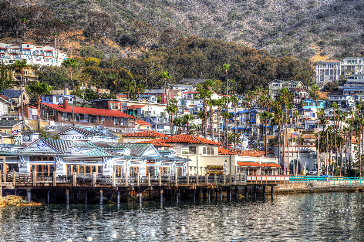 18 - Blue Water Grill — Catalina Island photograph by Juan Rodriguez