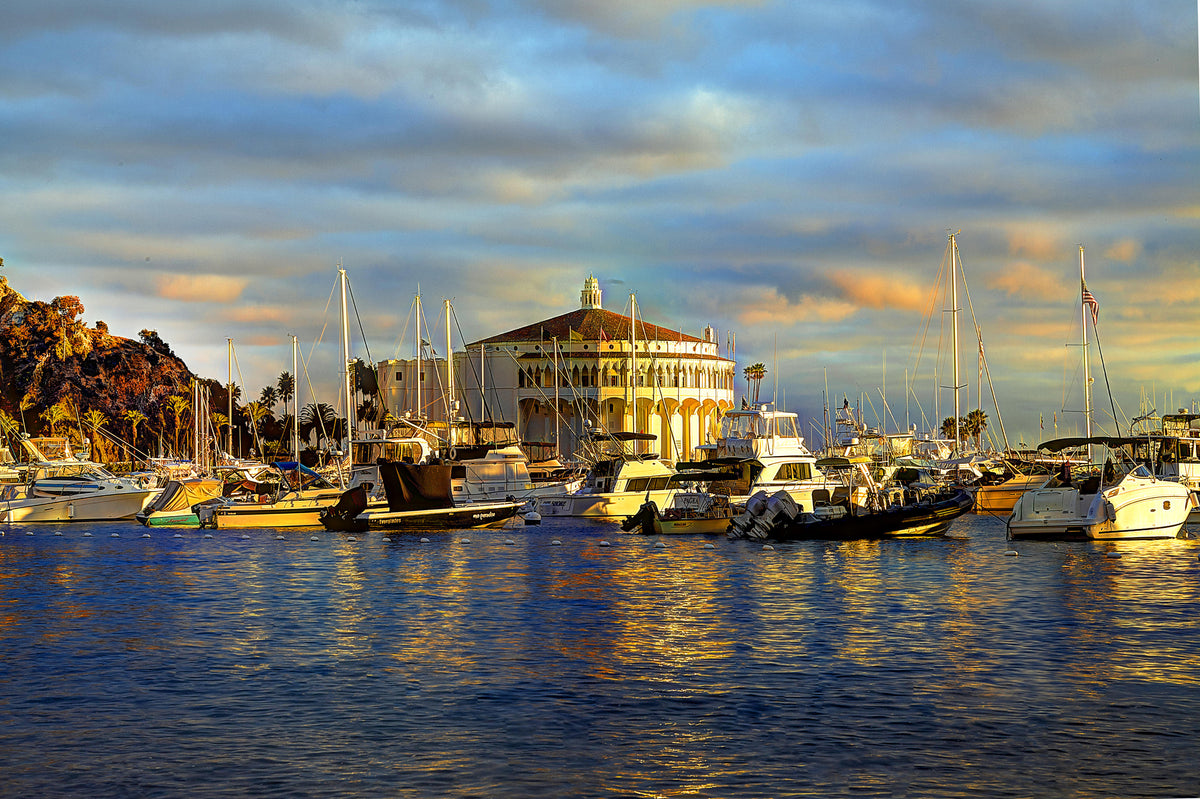 20 - Casino @ sunrise — Catalina Island photograph by Juan Rodriguez