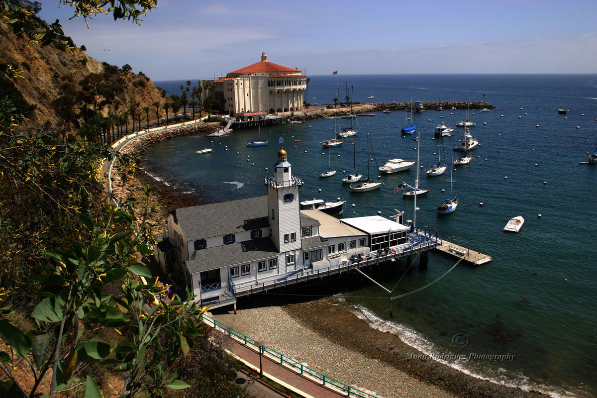 22 - Casino & Y.C.2 — Catalina Island photograph by Juan Rodriguez