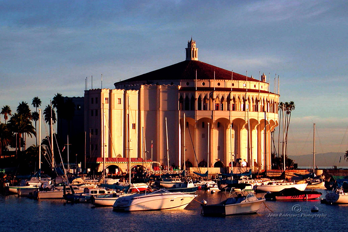 23 - Casino bulding — Catalina Island photograph by Juan Rodriguez