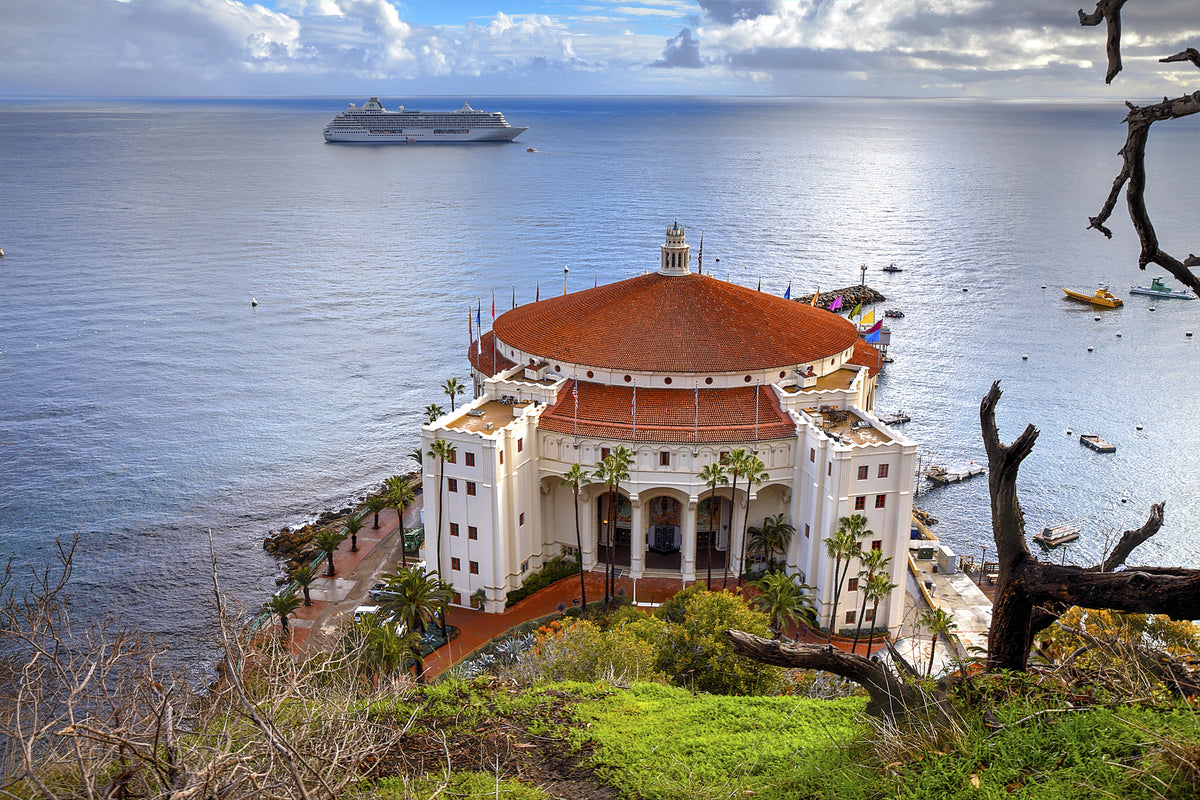 24 - Casino natural copy — Catalina Island photograph by Juan Rodriguez