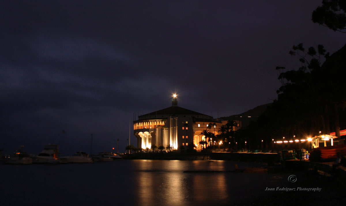 25 - Casino night — Catalina Island photograph by Juan Rodriguez