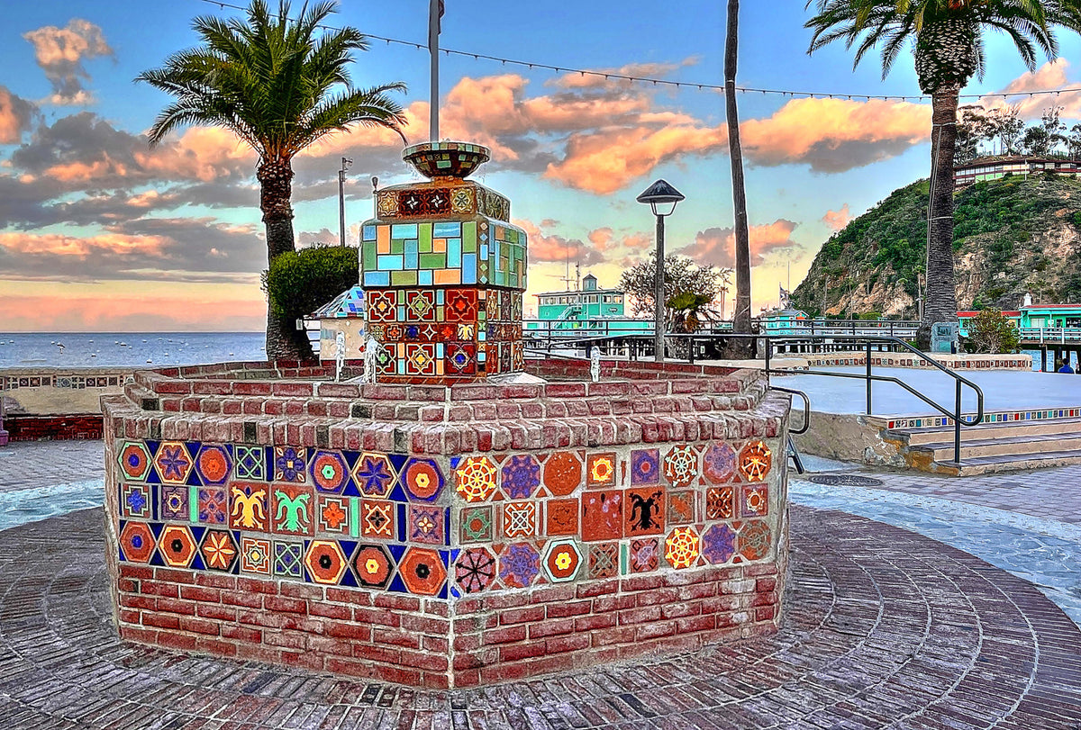 38 - Fountain Pleasure pier HD — Catalina Island photograph by Juan Rodriguez