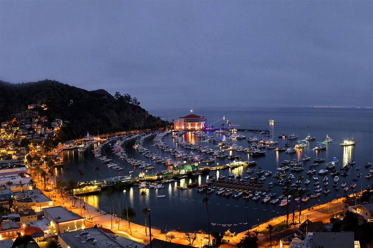 53 - Patriotic Harbor HD — Catalina Island photograph by Juan Rodriguez