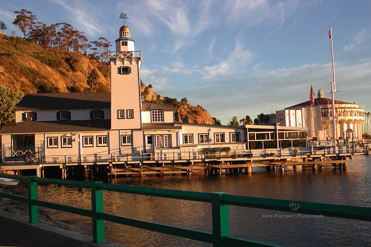 71 - Yacht club & Casino — Catalina Island photograph by Juan Rodriguez